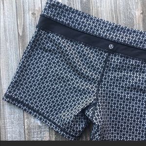 Lululemon running shorts.